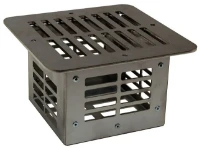 Steel floor ventilator for vans