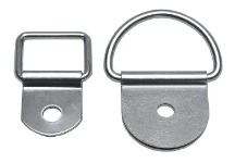 Steel swivel rings for securing cargo