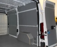 The Boxer’s special non-slip plywood floor liner