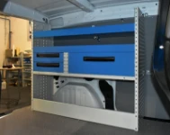 The Dacia Dokker’s racking system