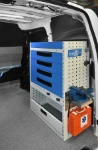 The NV200’s shelves and drawers