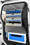 The under-floor drawer accessible from the ProAce City’s side door