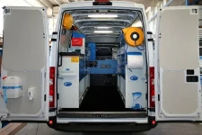 Van racking for Daily Iveco
