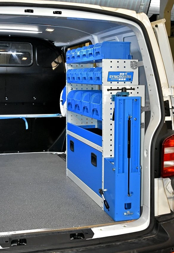 Vw transporter on sale t6 racking